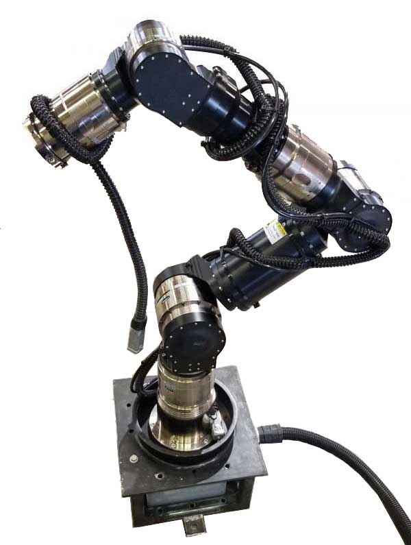 Grit-Blasting Robot Arm